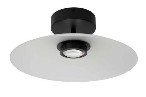 Lucide MENGA - Flush ceiling light - Ø 40 cm - LED Dim. - 1x11W 2700K - Opal | Premium - turned off